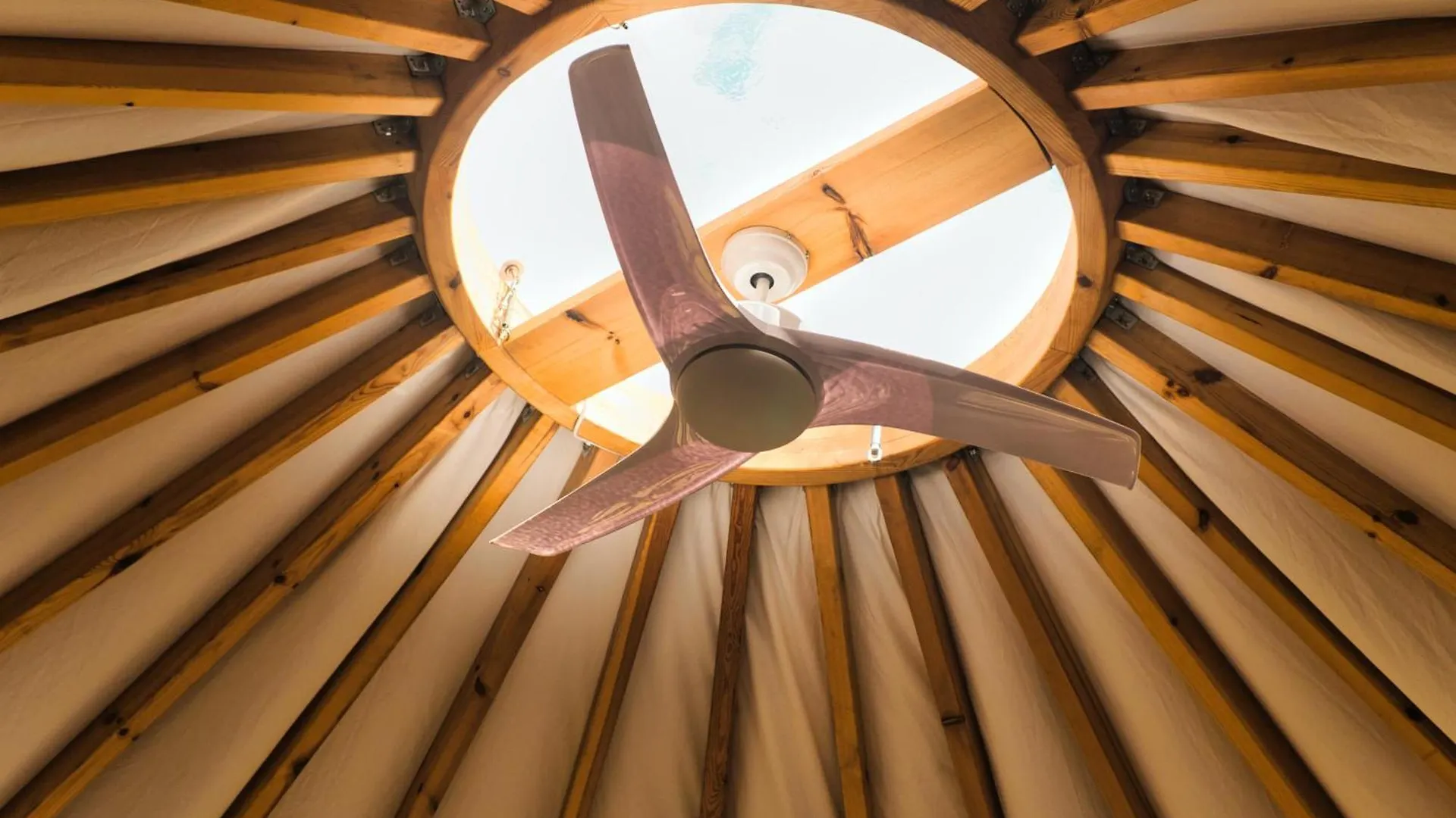 Lüks kamp alanı La Muntanera - Eco Yurt - Pool, Nature Retreat Figuerola del Camp